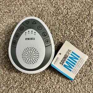 NWT - Homedics Rejuvenate Traveler White Noise Sound Machine